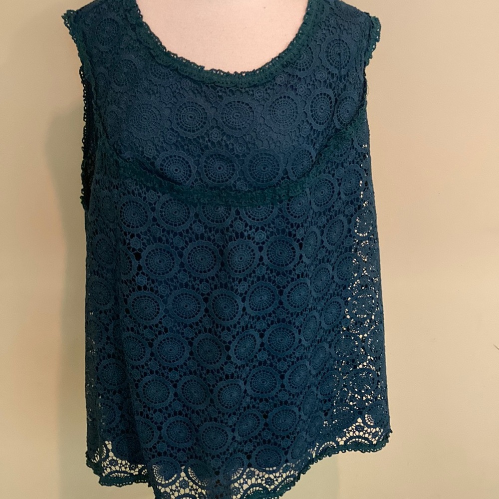 Emaline Woman Lace Top Size 2X